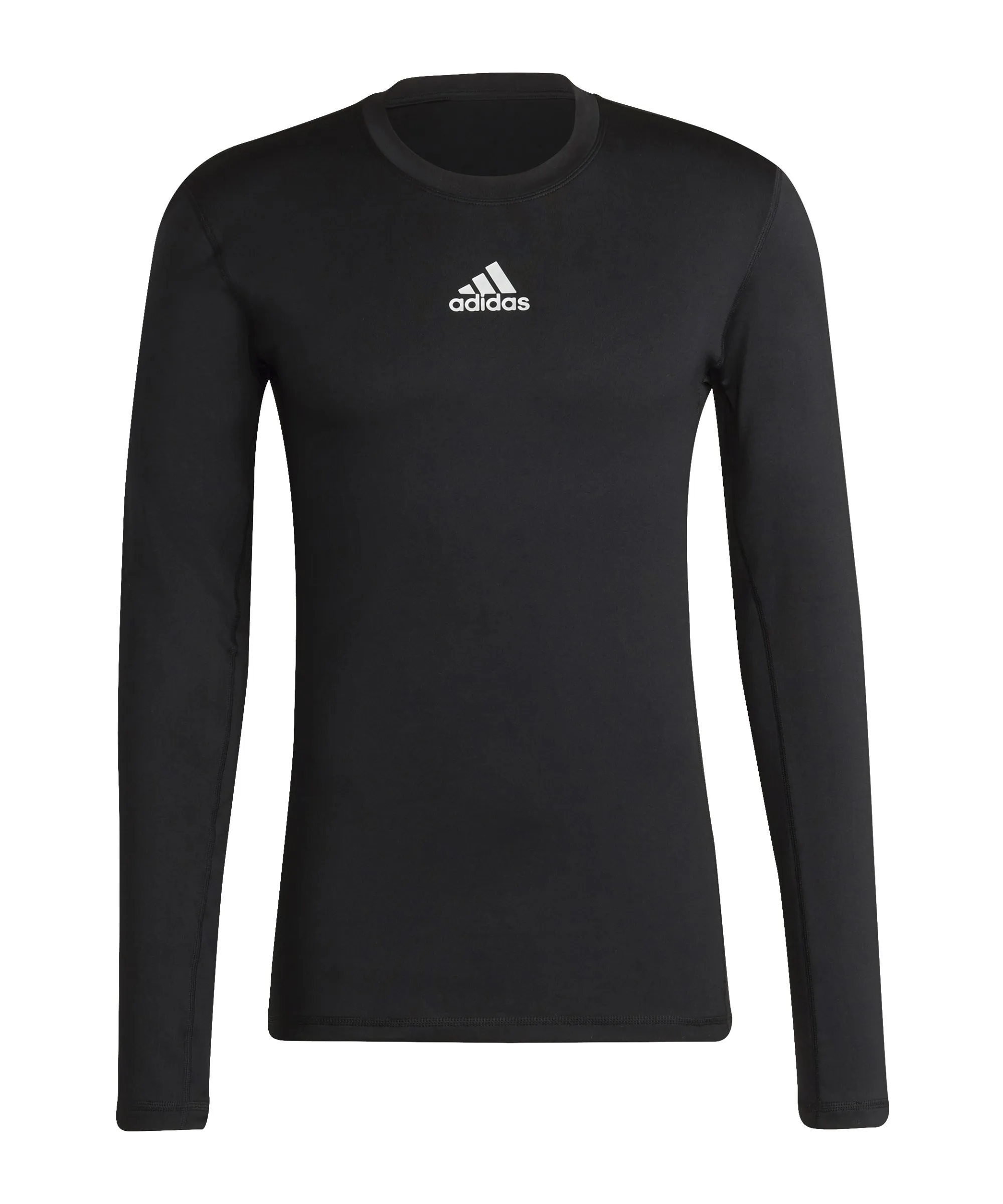 adidas TechFit Warm Longsleeve Schwarz