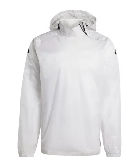 adidas Tiro 24 Pro Rain Sweatshirt Weiss Schwarz