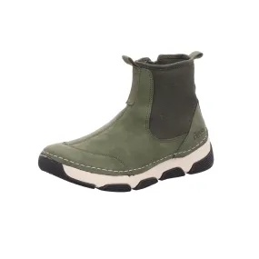 Alyssa Damen-Stiefelette Khaki-Grün