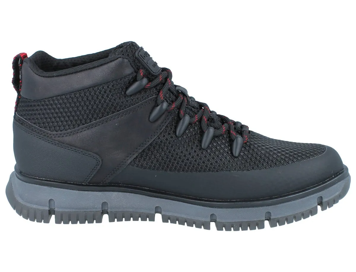BUGATTI Herren Sneaker hoch schwarz B-Tex