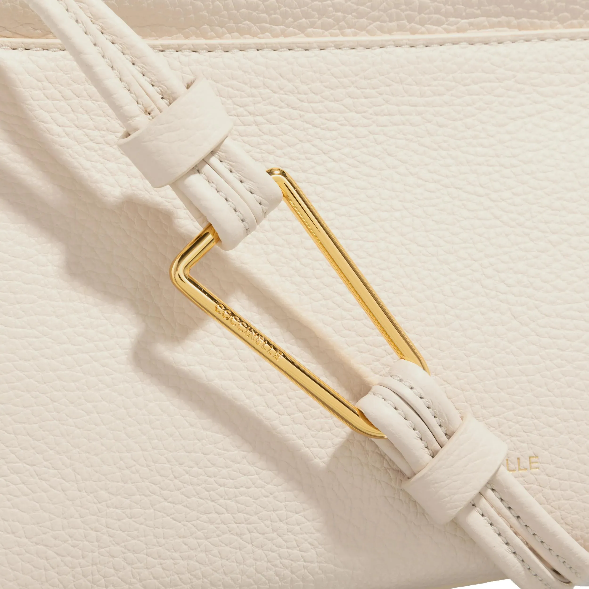   Coccinelle  Coccinelleemily Lambskin White  Schultertasche 