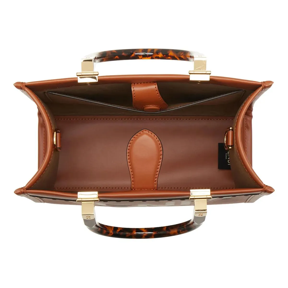   Fendi  Shopping Bag Sunshine Cuoio  Tote 