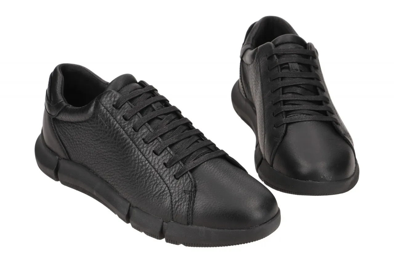 Geox ADACTER Schuhe Sneaker schwarz U26FFA