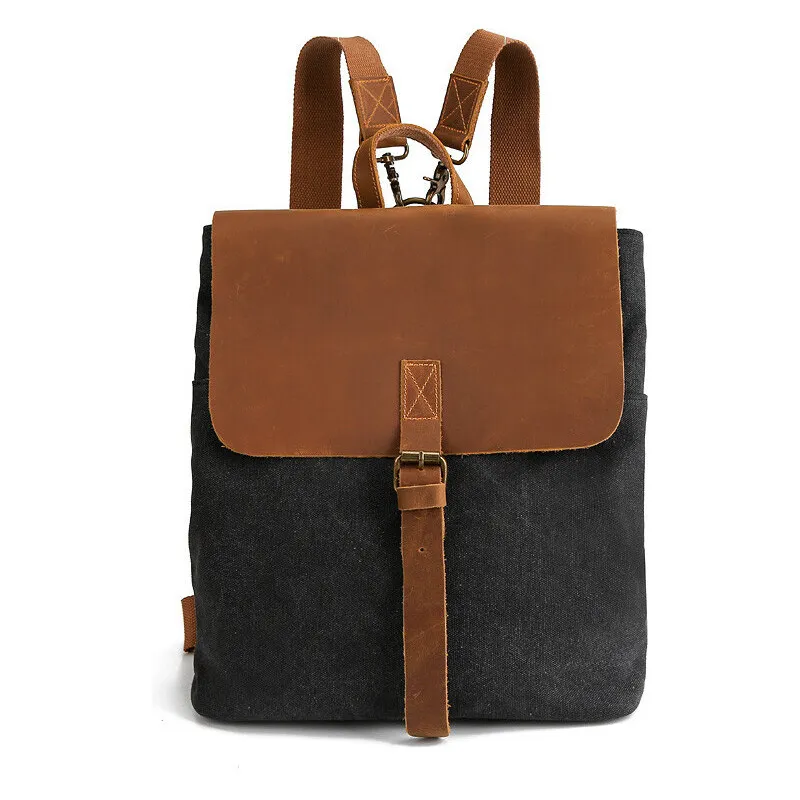 Glara Canvas backpack and shoulder bag