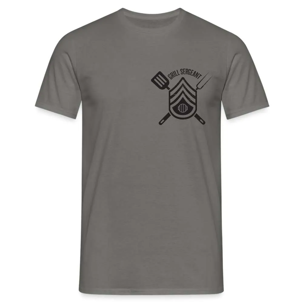 Grillmeister Shirt Grill Sergeant Lustiges T-Shirt