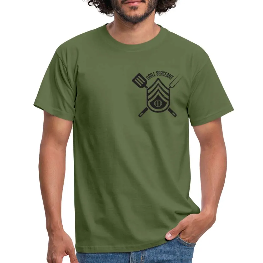 Grillmeister Shirt Grill Sergeant Lustiges T-Shirt