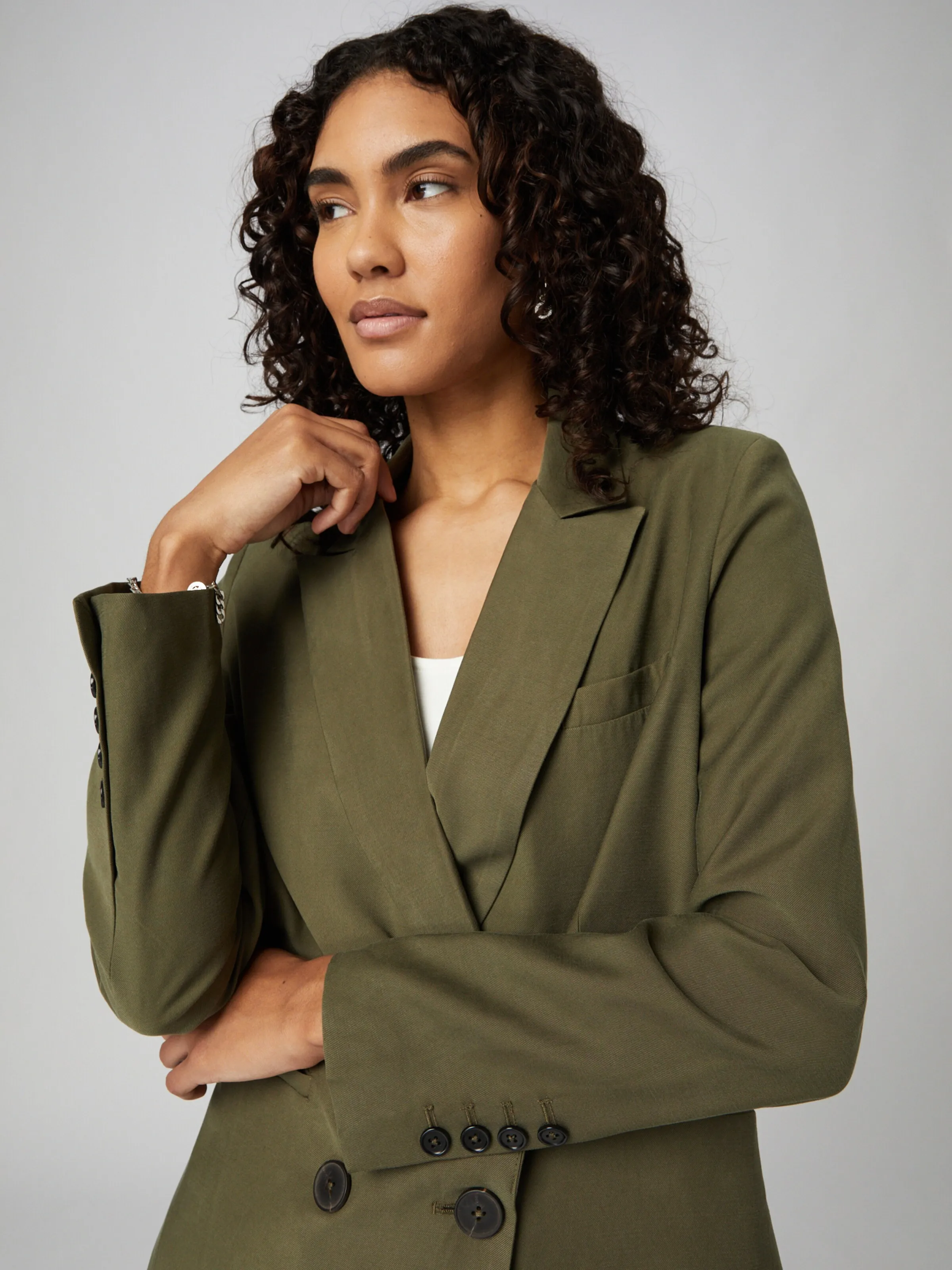 Guido Maria Kretschmer Women Blazer 'Lydia' in Khaki