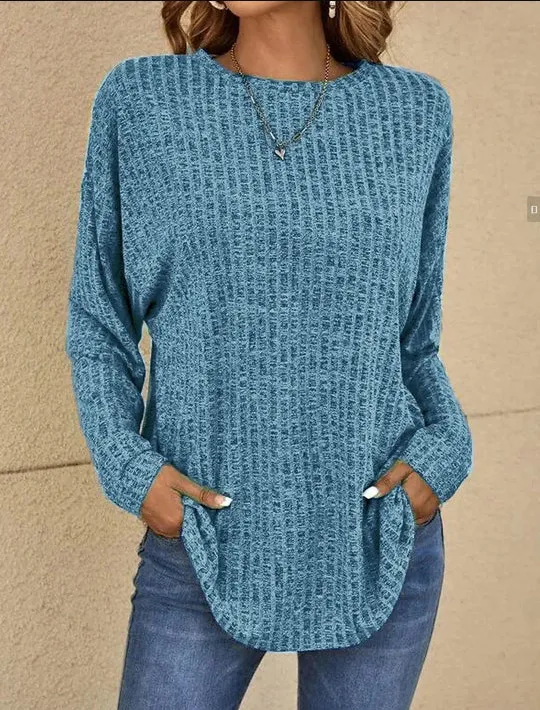 Heidi-Mode | Lässiger Pullover Mit Textur