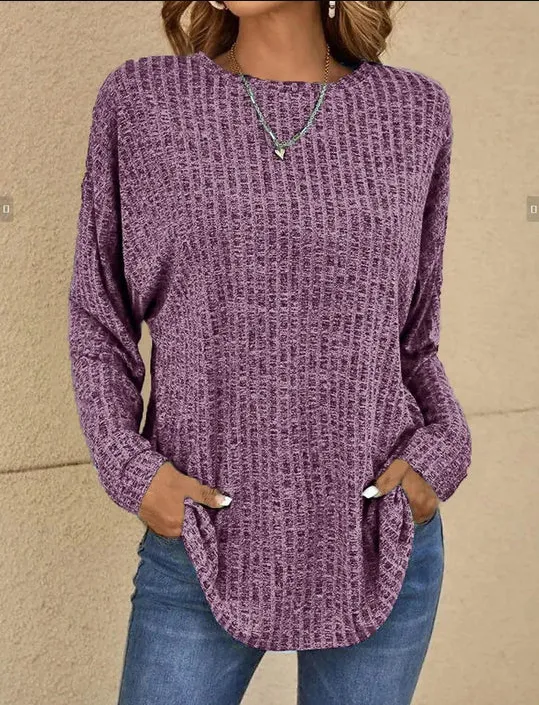 Heidi-Mode | Lässiger Pullover Mit Textur