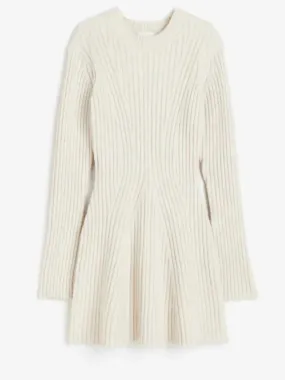 Heidi-Mode | Winter Geripptes Mini Kleid