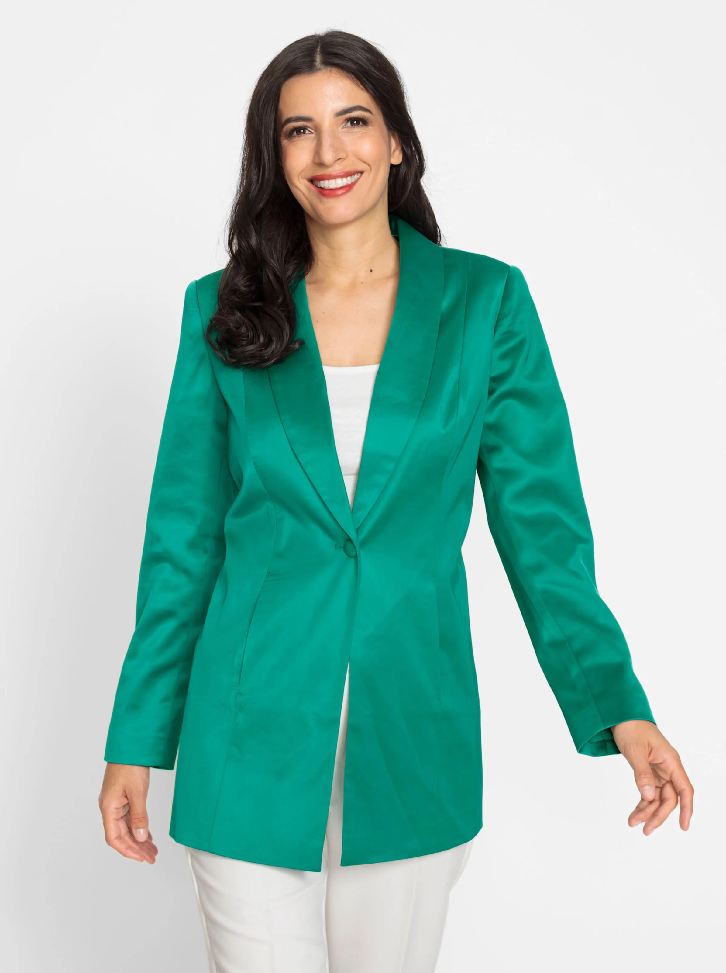 heine Blazer in smaragd