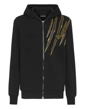 Hoodie Sweatjacket Scratch