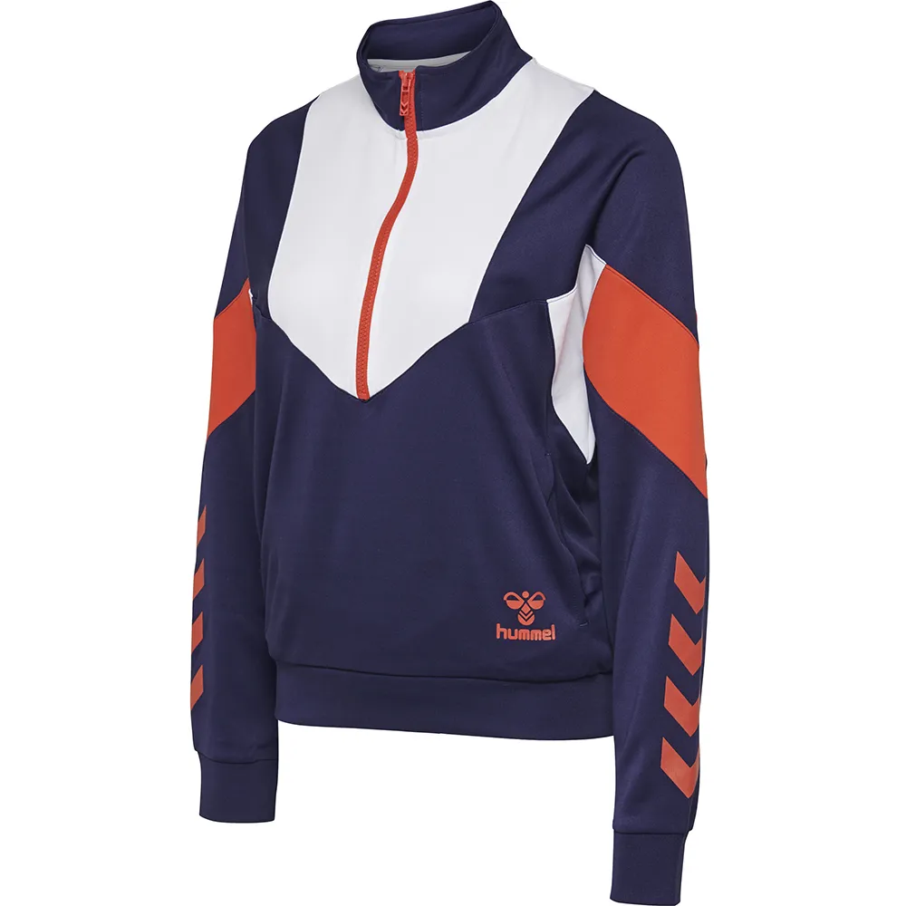 hummel HMLCHI HALF ZIP SWEATSHIRT