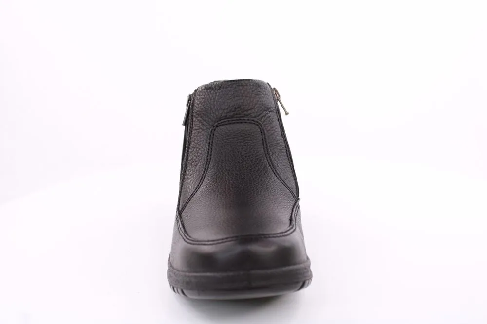 IMAC Herren Stiefelette Wechselfußbett extra weit TEX-Membran schwarz S23 451758