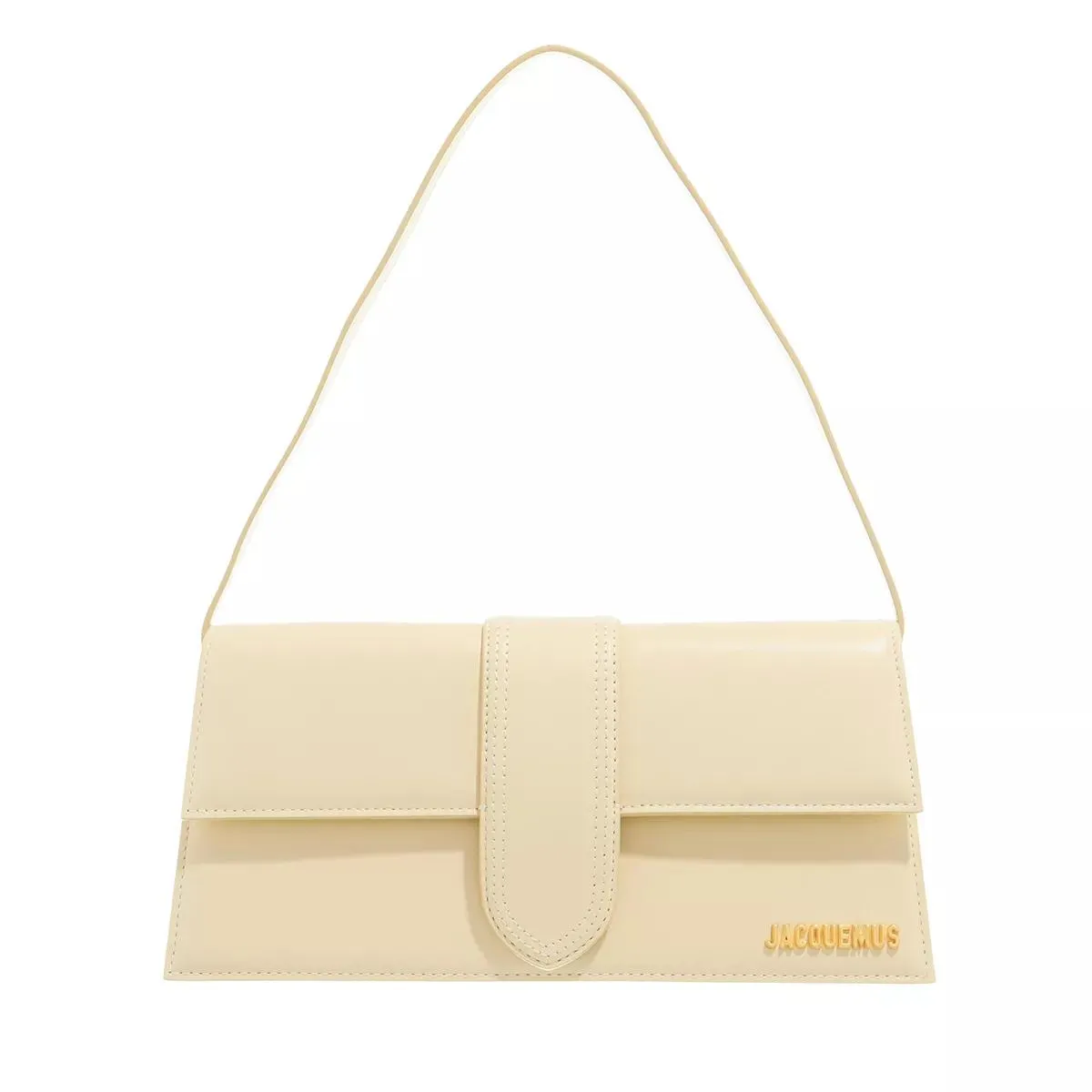  Jacquemus  Le Bambino Long Shoulder Bag Leather Ivory  Schultertasche 