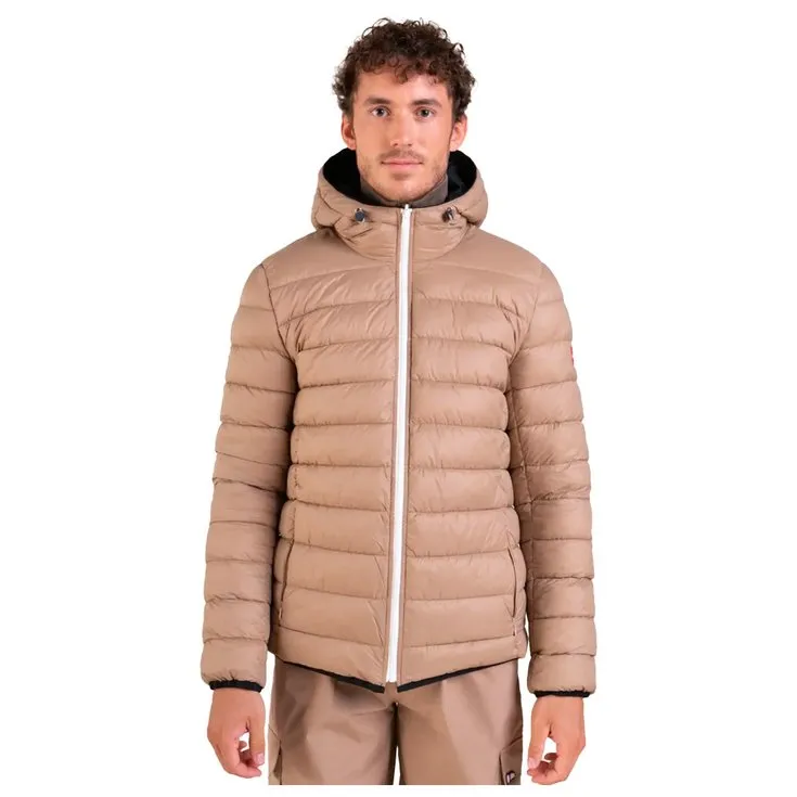 Kapuzenjacke Flotte ---Charonne Ombre Sahara
