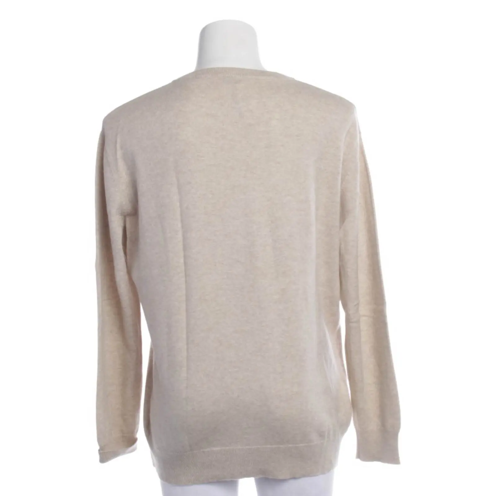 Kaschmirpullover M Beige