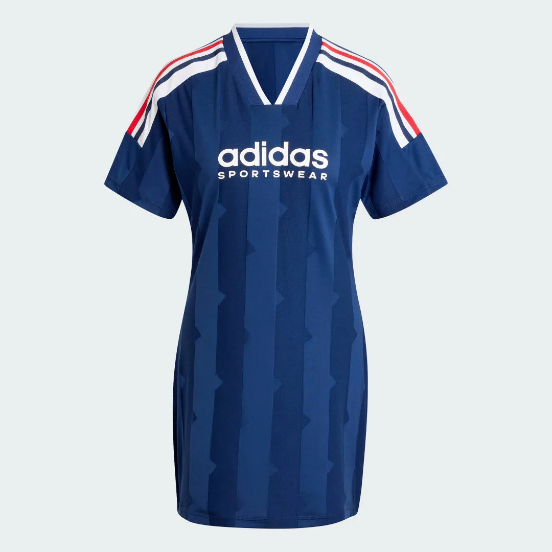 Kleid adidas Performance Blue Jacquard Tee Dress JG1323