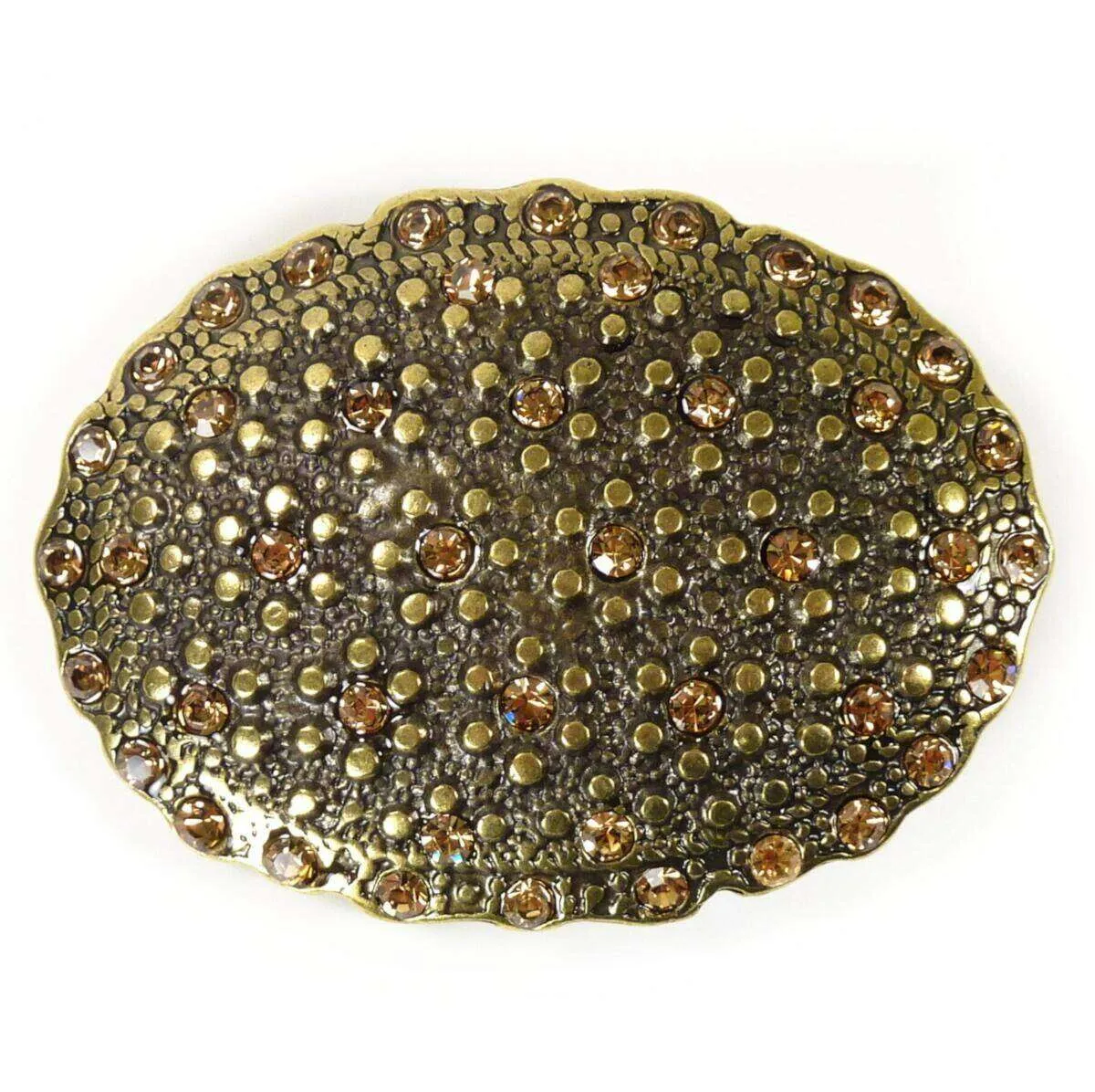 Ladies Belt Buckle Sparkling gold