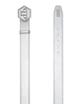 Leather Belt Hexagon