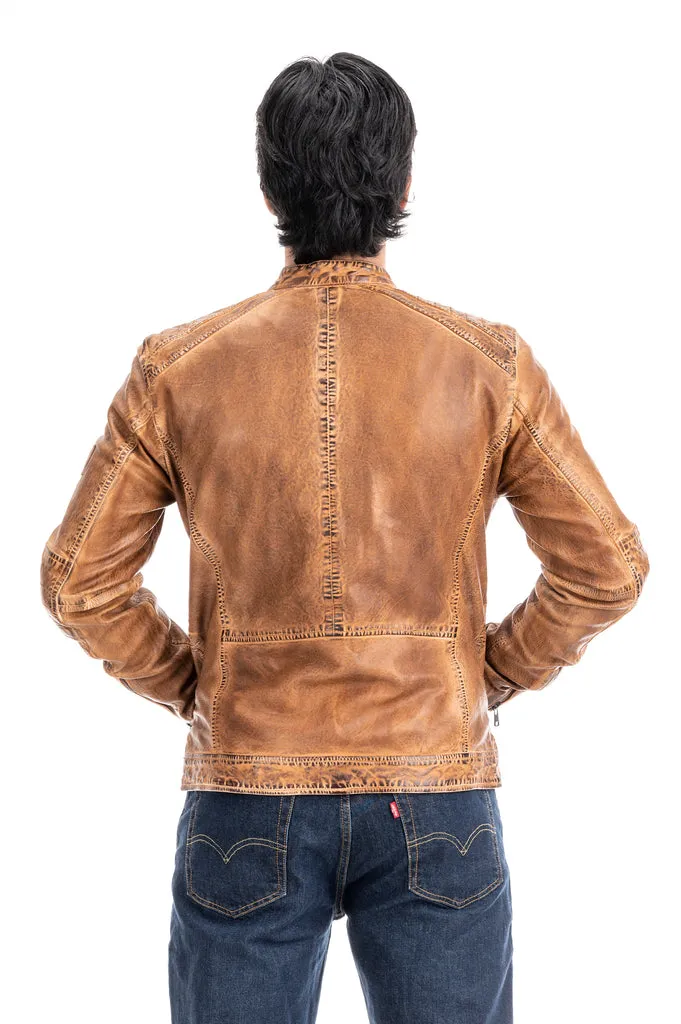 Lederjacke Tim