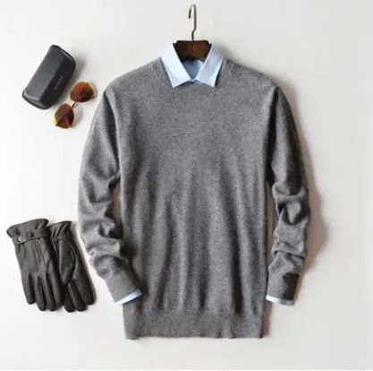Leon – Klassische Strickpullover aus Kaschmir