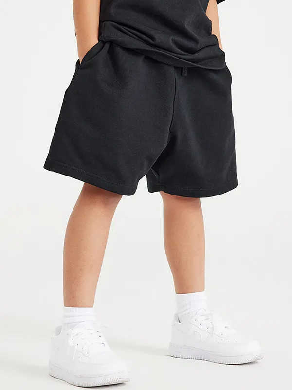 Lockere, legere Shorts für Jungen und Mädchen in einfarbiger Optik