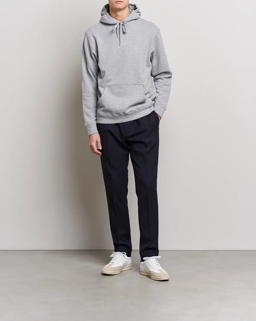 Loopback Hoodie Grey Melange