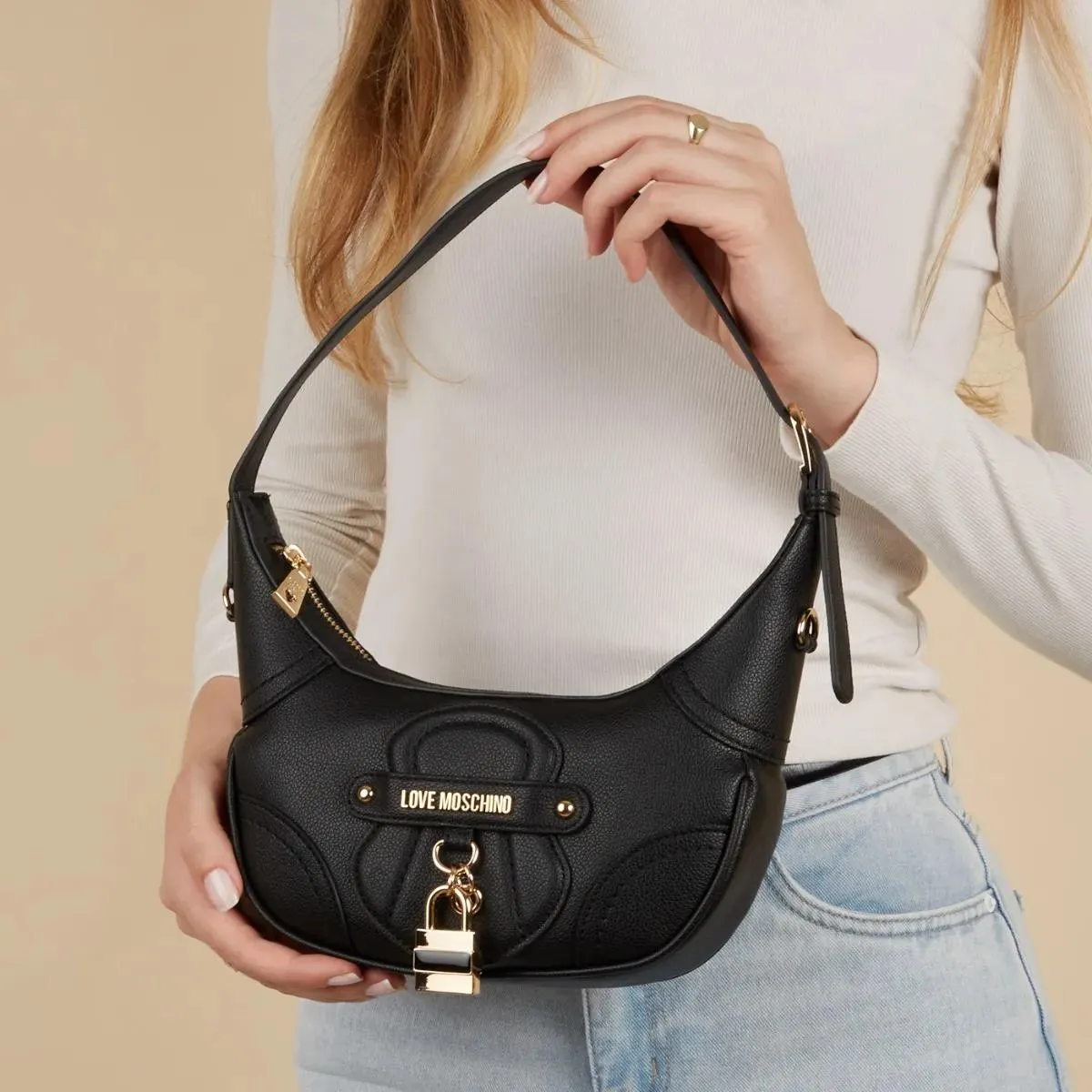   Love Moschino  JC4170PP1LLS0000 Schwarz  Schultertasche 