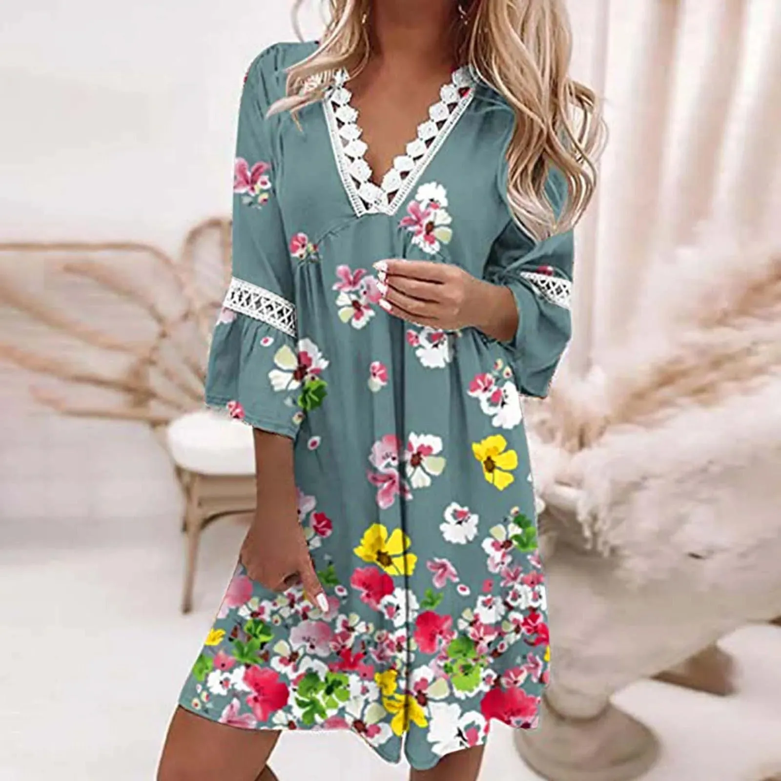 Lässige Boho-Kleider