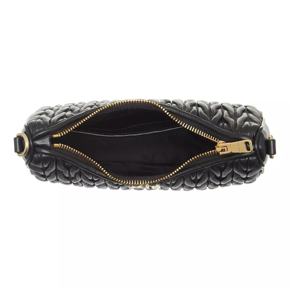   Miu Miu  Matelassé Shoulder Bag Nero  Schultertasche 