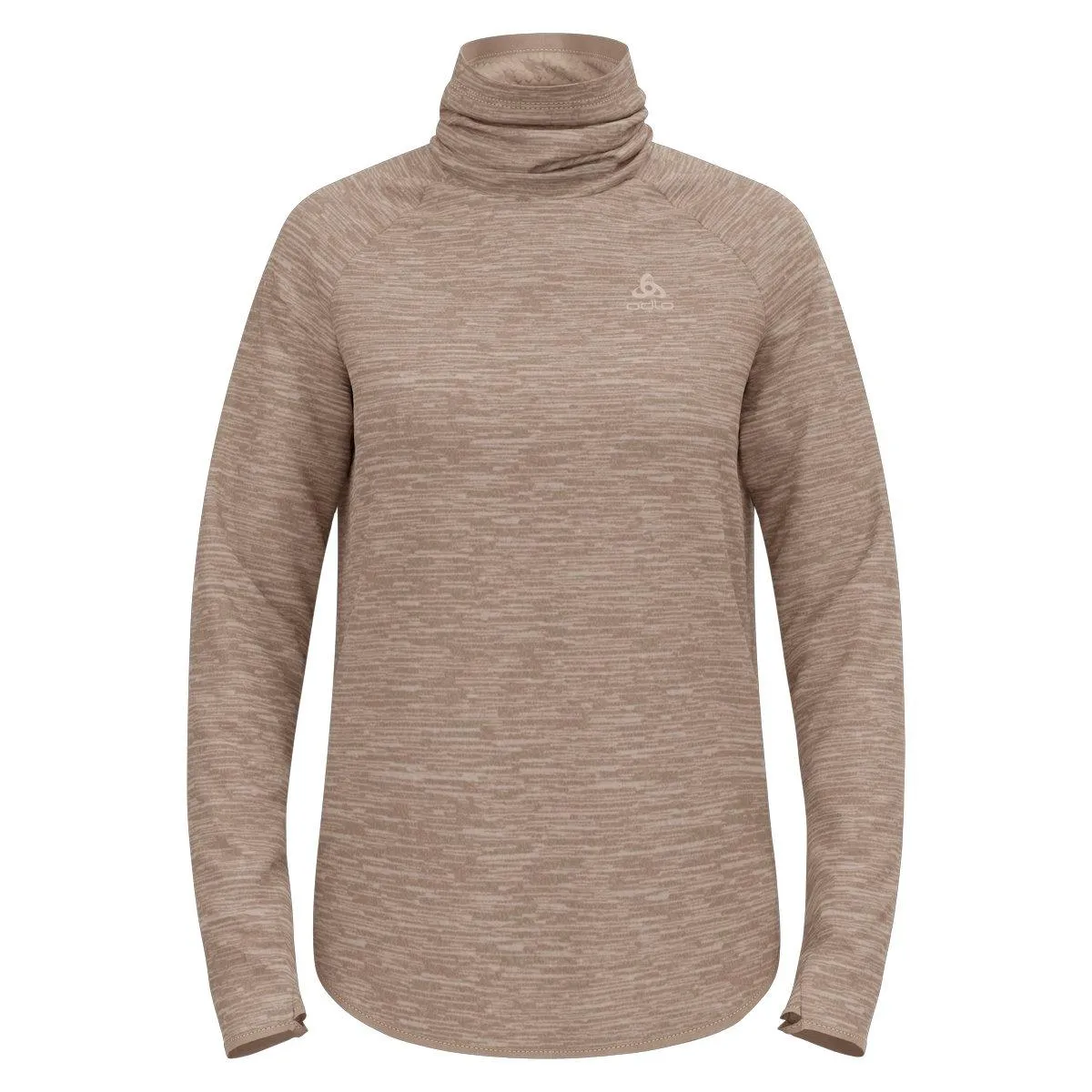 Odlo RUN EASY WARM Funktionsshirt Damen cinder melange im Online Shop von kaufen