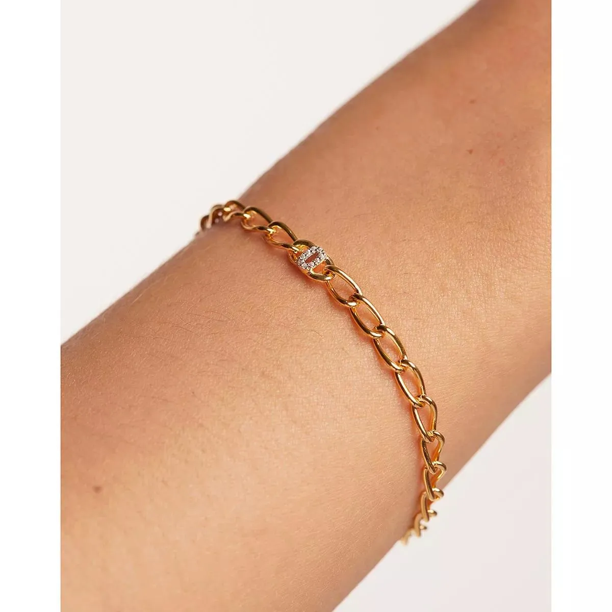   PDPAOLA  Letter O Bracelet gold  Armband 