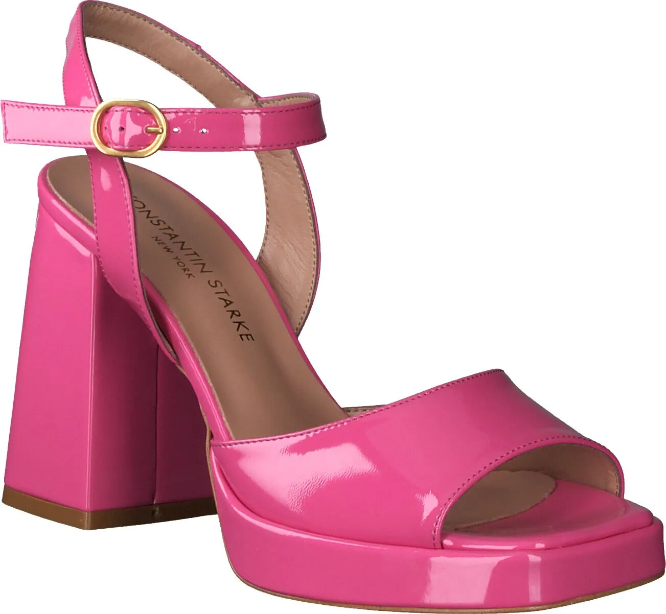 Plateau-Sandaletten 183593023844 (Rosa)