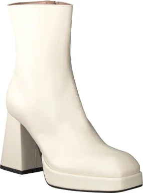 Plateau-Stiefelette für Damen 109301991314 (Beige)