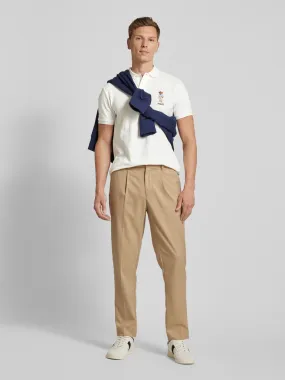 Polo Ralph Lauren Poloshirt mit Label-Stitching (weiss) online kaufen