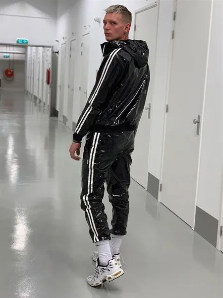 PVC Tracksuit Pants
