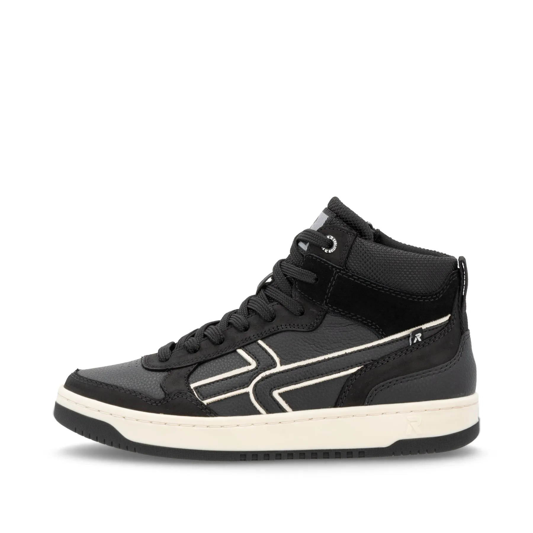 Rieker Damen Sneaker High carbonschwarz | W1970-00