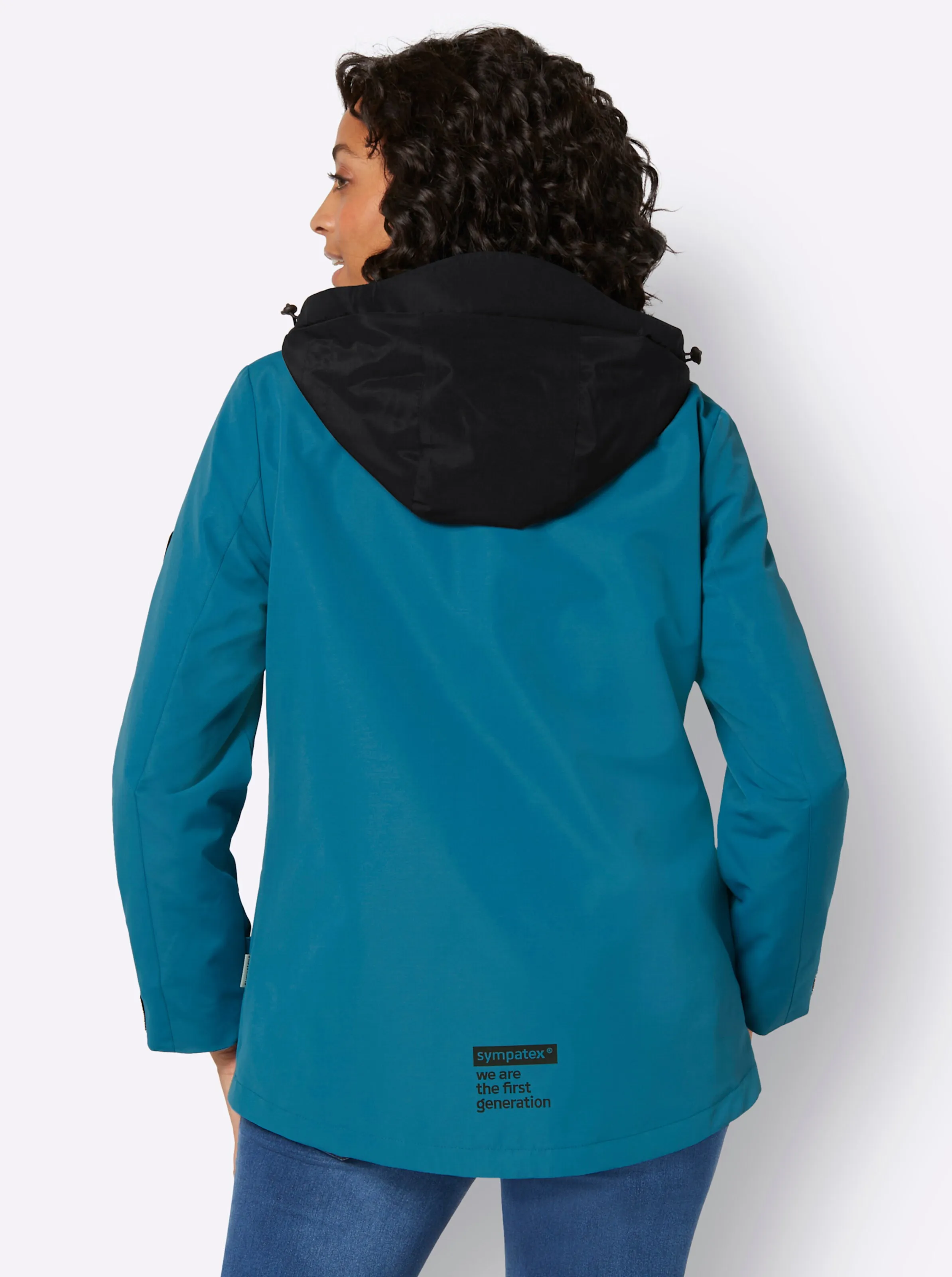 Sympatex-Jacke in topas