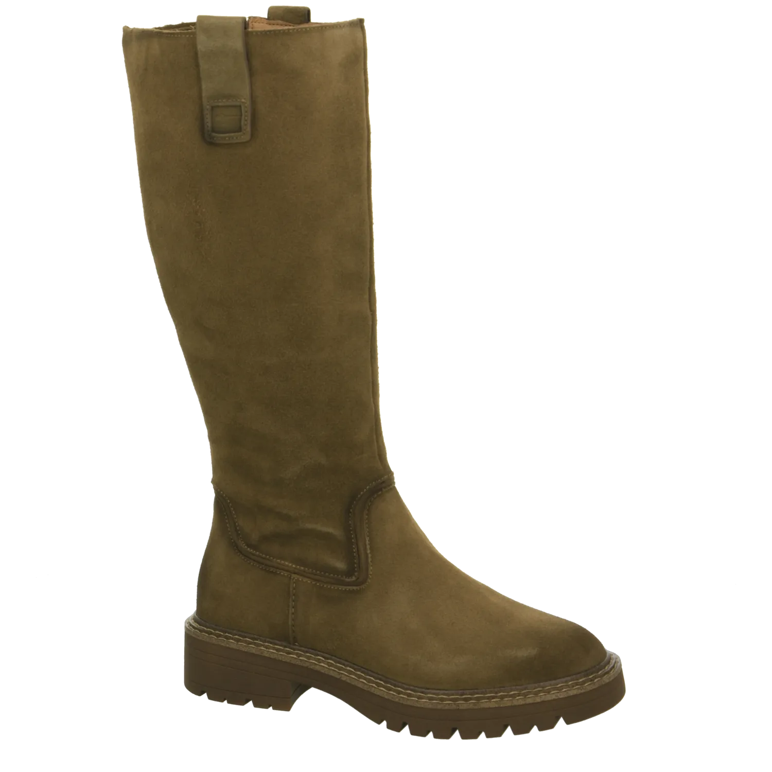 Tamaris Stiefelette über 25mm natur / hell-braun