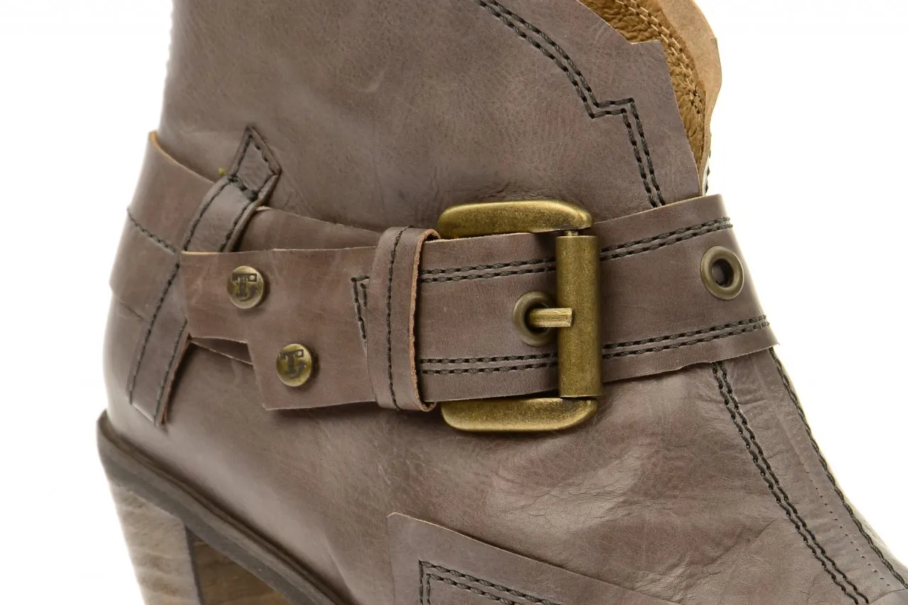 Tiggers Western Stiefelette Missy grau Lederfutter