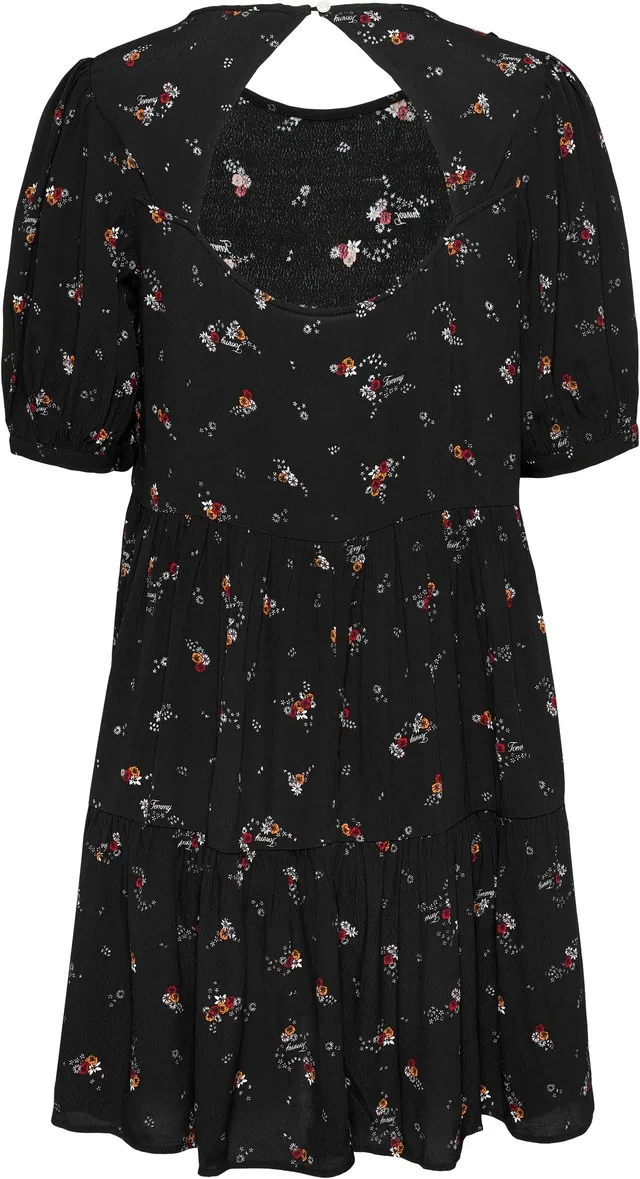 Tommy Jeans Blusenkleid »TJW BLACK FLORAL TIERD DRESS EXT«, mit Blumenprint online kaufen bei Jelmoli-Versand Schweiz