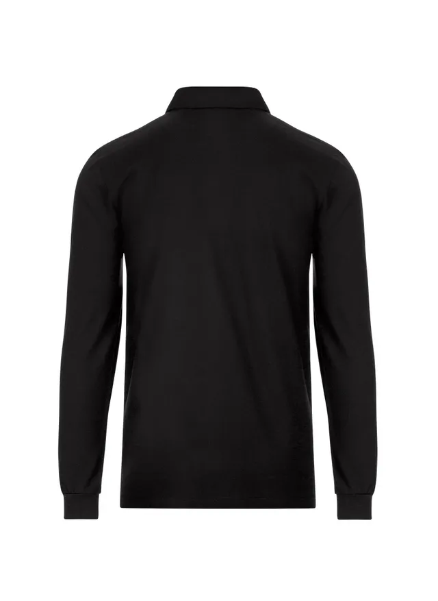 Trigema Poloshirt »TRIGEMA Business Langarm-Polo mit Hemdkragen«