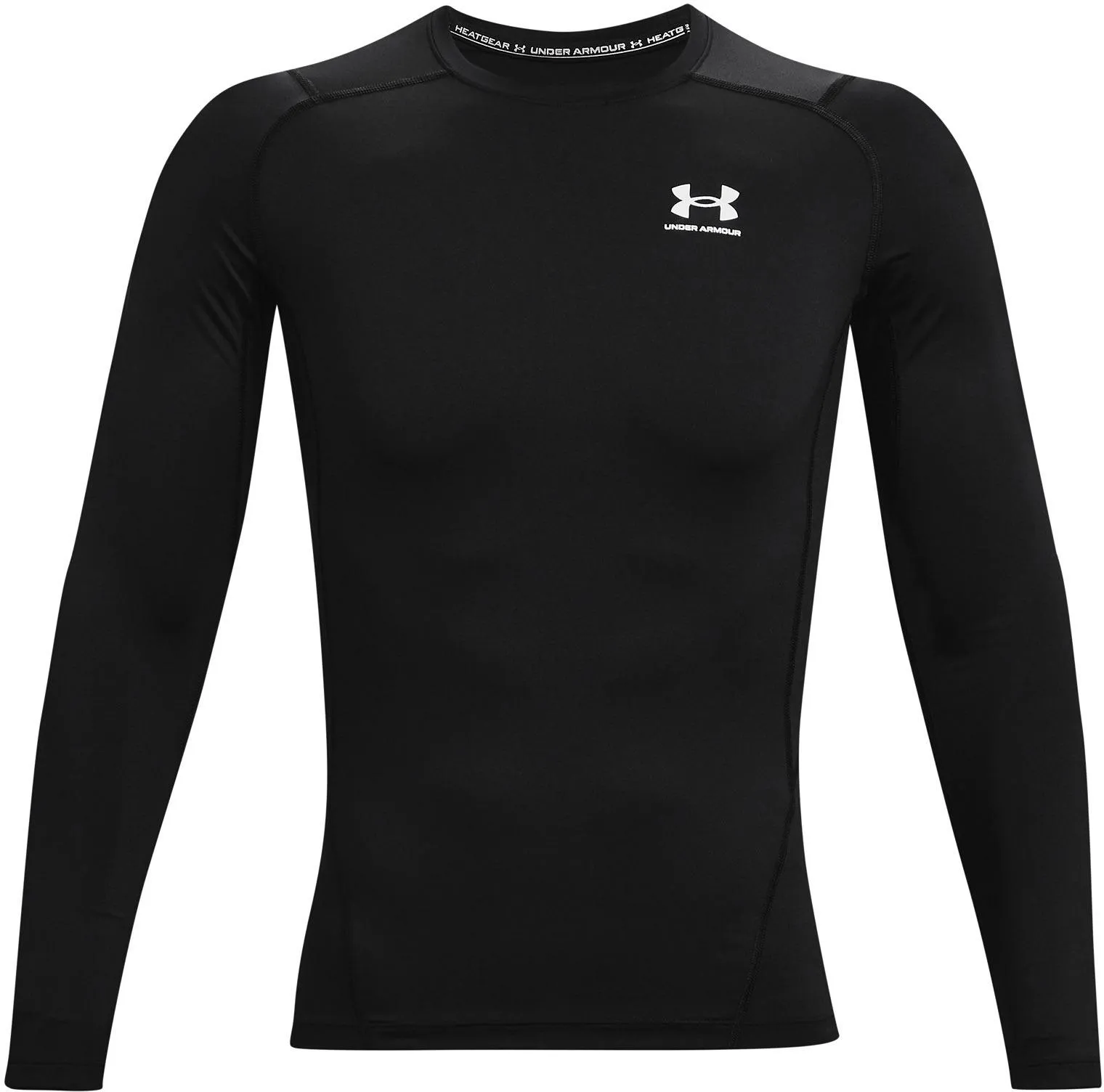 Under Armour HEATGEAR ARMOUR Funktionsshirt Herren black-white im Online Shop von kaufen