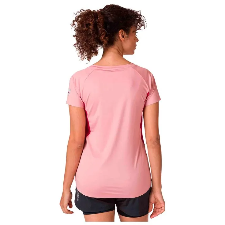Wander-T-Shirt Rossignol ---Tech Light Wallop Rose